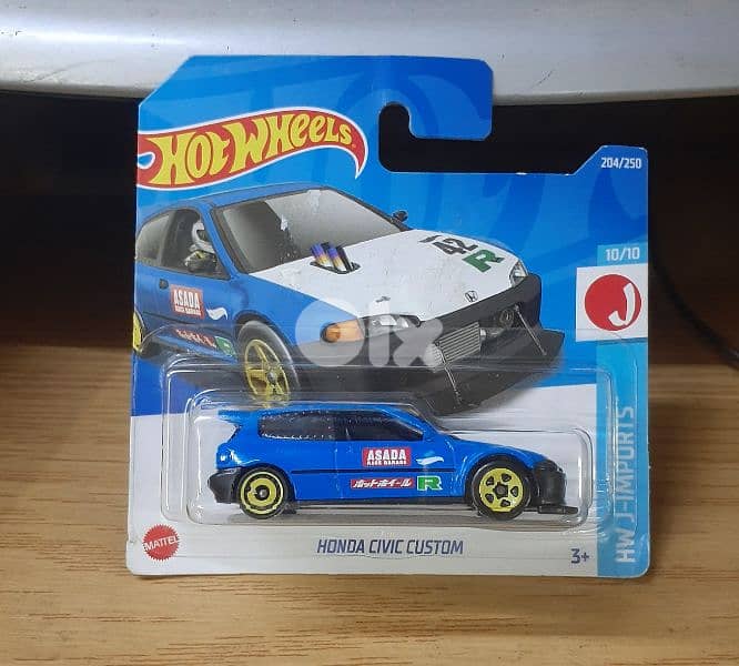 Hot Wheels Honda diecast model 1;64 4