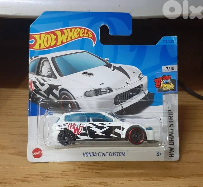 Hot Wheels Honda diecast model 1;64 5