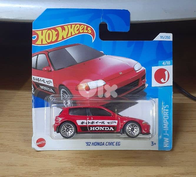 Hot Wheels Honda diecast model 1;64 7