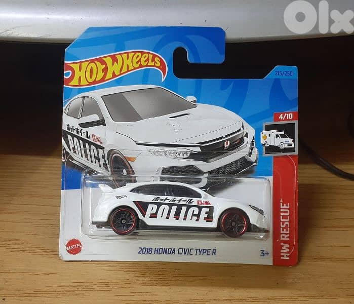 Hot Wheels Honda diecast model 1;64 9