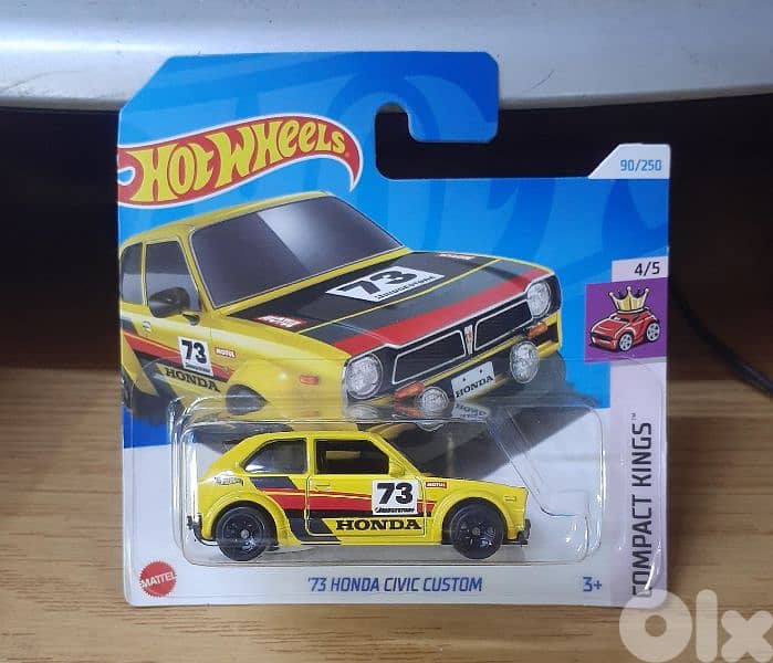 Hot Wheels Honda diecast model 1;64 11