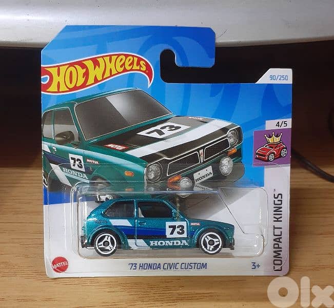 Hot Wheels Honda diecast model 1;64 12