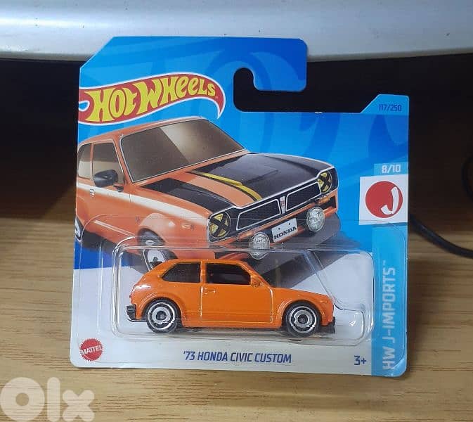 Hot Wheels Honda diecast model 1;64 13