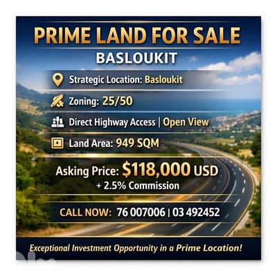Prime Land for Sale – Basloukit | RF