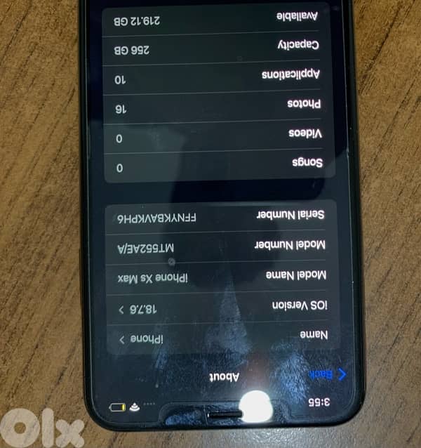 iphone xs max 256gb 1