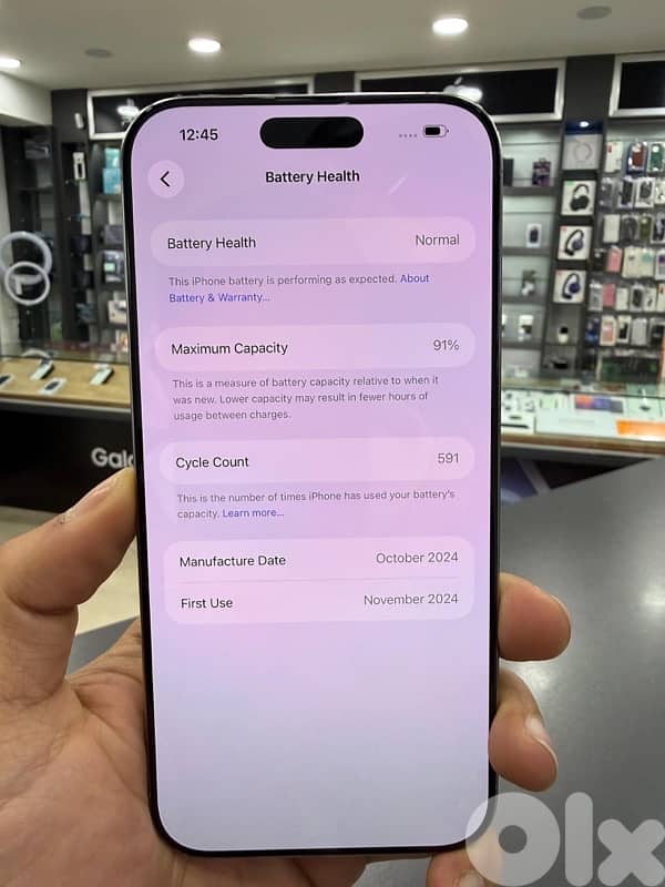 IPHONE 16 PROMAX 256GB USED 3