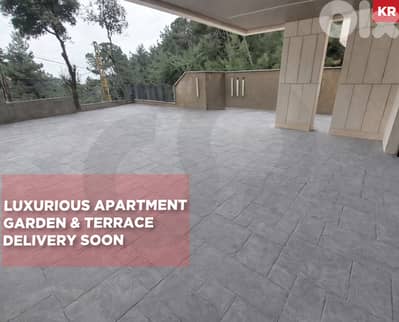 Private Garden/Large Terraces/Maid’s Room/Baabdat/بعبدات/ REF#KR134335