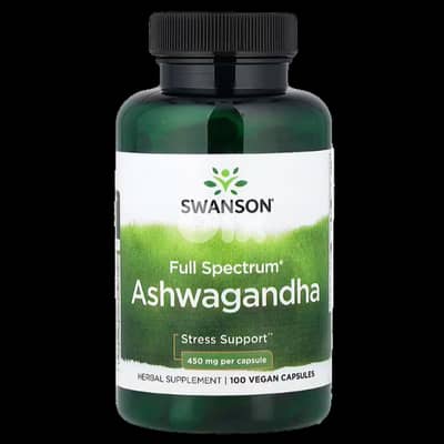 Swanson, Ashwagandha, 450mg, 100 capsules