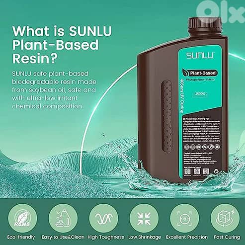 SUNLU Plant-Based 3D Printing Resin 1