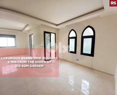 Covered parking, garden, balconies, Hboub, Jbeil/حبوب REF#RS134349