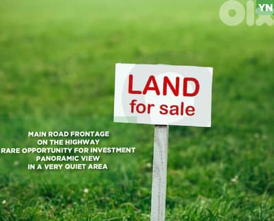 main road frontage, on the highway, ehden/إهدن REF#YN134355