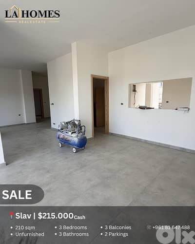 apartment for sale in slav  شقة للبيع في