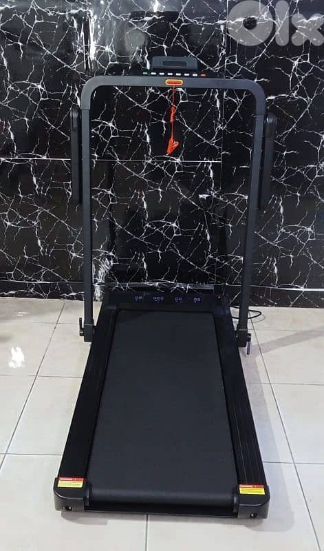 foldable under bed treadmill model tichno sport used one time 2