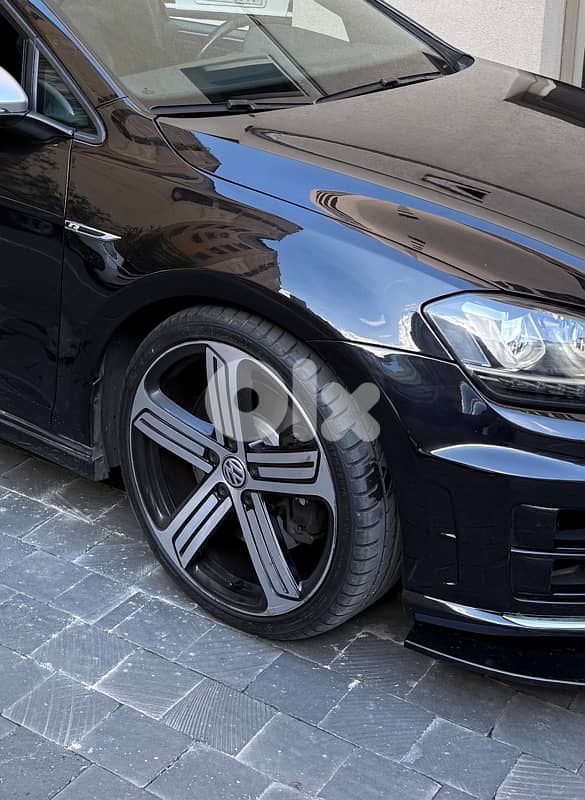 VW golf R rims and tires 5