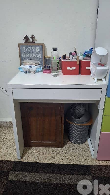 Closet + Shoe Cabinet + Desk table (Set or Separate) 1