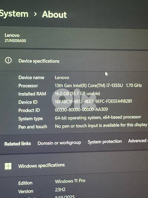 lenovo thinkpad i7 13th 2