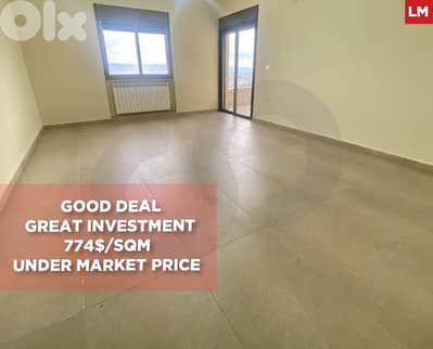 3 balconies, 3 parking, elevator, Dhour zahle/ضهور زحلة REF#LM133535