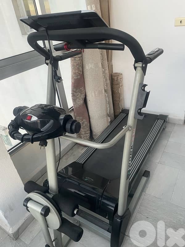 treadmill multifunctional with waist plate 6