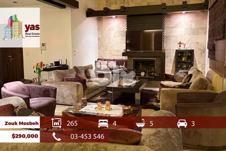 Zouk Mosbeh 265m2 | Luxury Duplex | Decorated | Calm Street |EH/RH/EL