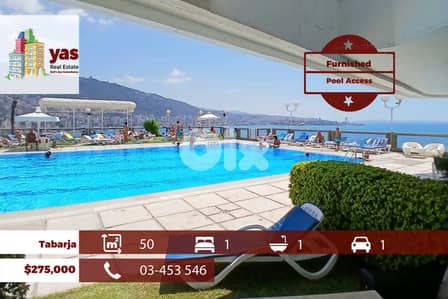 Tabarja 50m2 | Furnished Chalet | Pool Access | Open View | IV