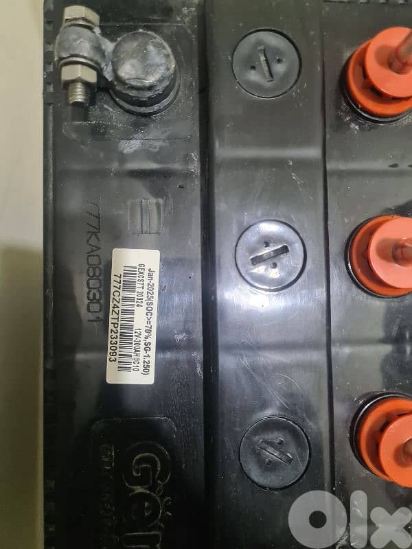 used tubulor battery 1