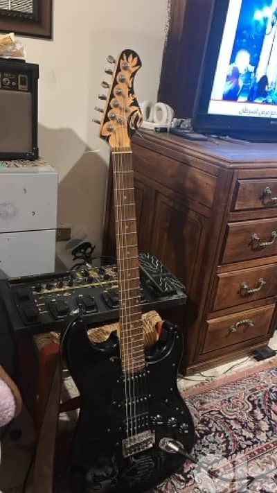 guitar+amp+multi effect pedal