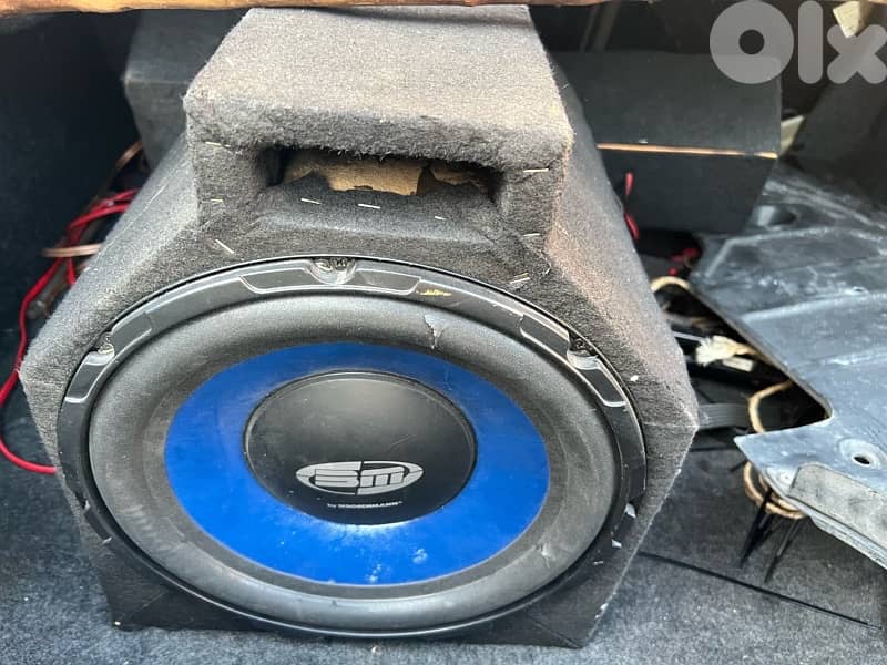 subwoofer + 2 speaker + amblie + gocket 2