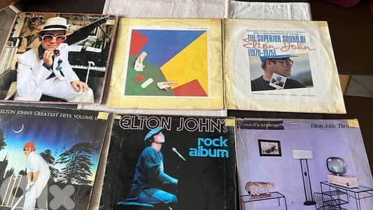 Elton John Vinyls