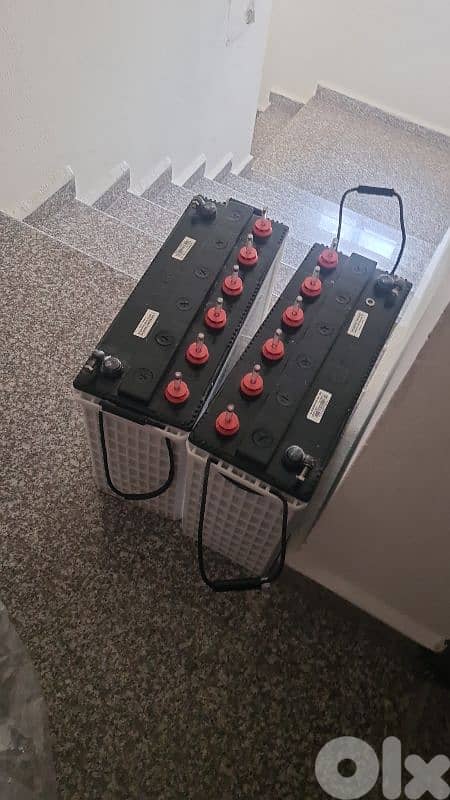 used tubulor battery 4