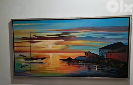 paysage coucher du soleil