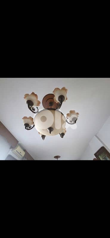 Set of 2 Italian-Made Chandeliers