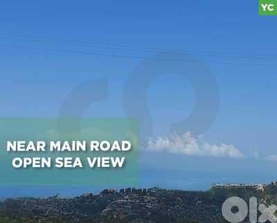 Near main road, Open sea view,Land in Maaysra / المعيصرة REF#YC134362