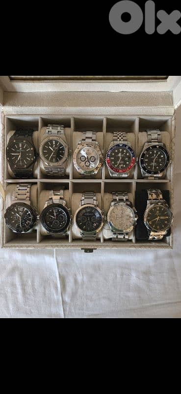 COMPLETE WATCH COLLECTION – 10 PCS | $225 ONLY 1