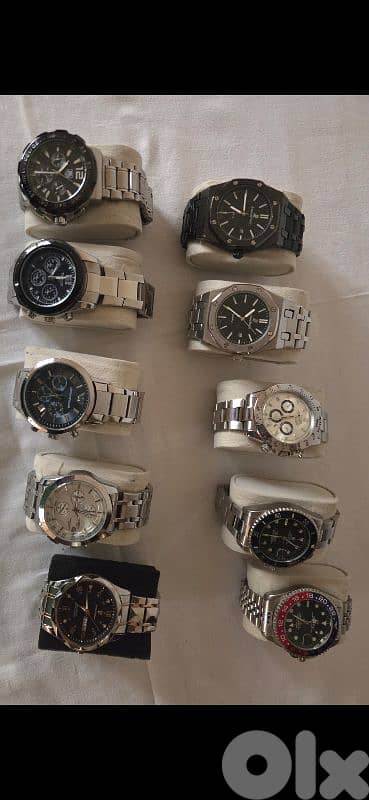 COMPLETE WATCH COLLECTION – 10 PCS | $225 ONLY 2