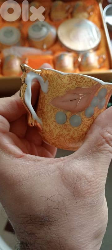 Luxury coffee cups set 1