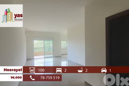 Hosrayel 100m2 | Brand New | Calm Area | Prime Location | ABA