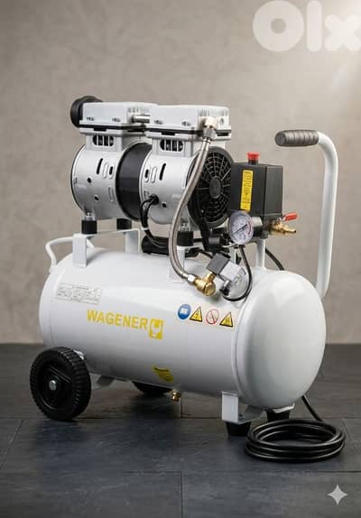 air compressor 24L silent WAGENER كومبرسور كاتم
