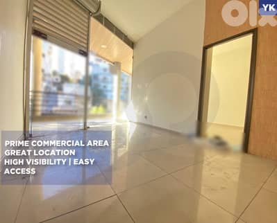 Shop for rent in Zalka/زلقا located in a prime location/ REF#YK134385