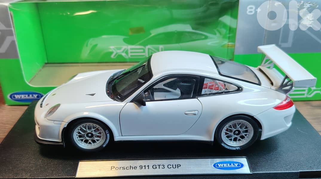 Diecast 1:18 Porsche GT3 Cup By Welly 1