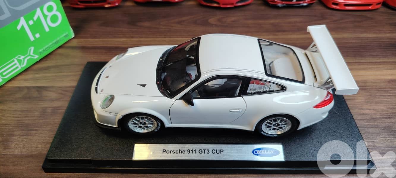 Diecast 1:18 Porsche GT3 Cup By Welly 2