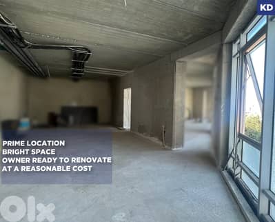 Spacious 140sqm Office/Dbaye/ضبية/ Parking available/ REF#KD134387 !