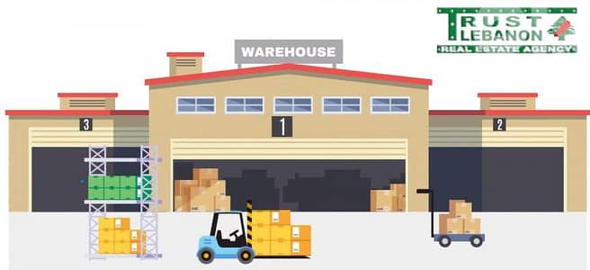 Prime location warehouse for sale in Broumana