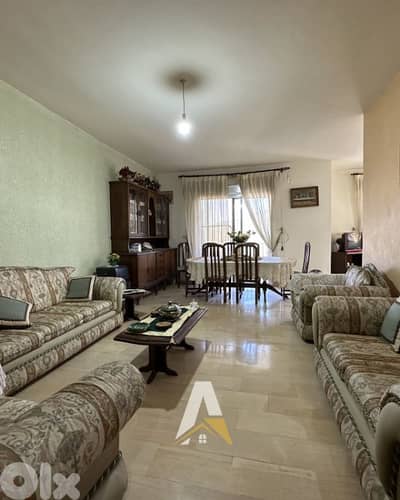 170 SQM Fully  Apartment In Ain Saadeh With Mountain View