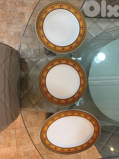 versace medusa plates original