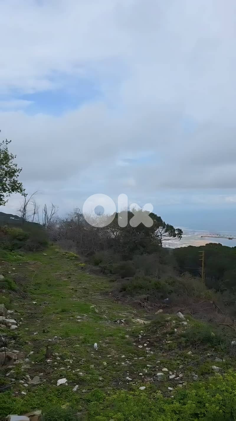 Land for sale in Broumana/ Mountain view 2
