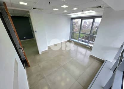 Super Deluxe Office located in a prime location in Achrafieh with Open