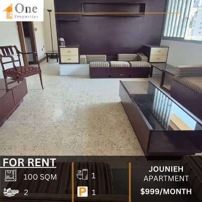 APARTMENT FOR RENT IN JOUNIEH