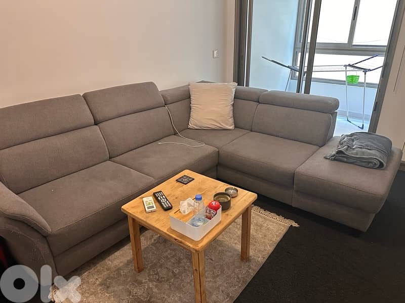 Corner sofa bed (double) with storage 3