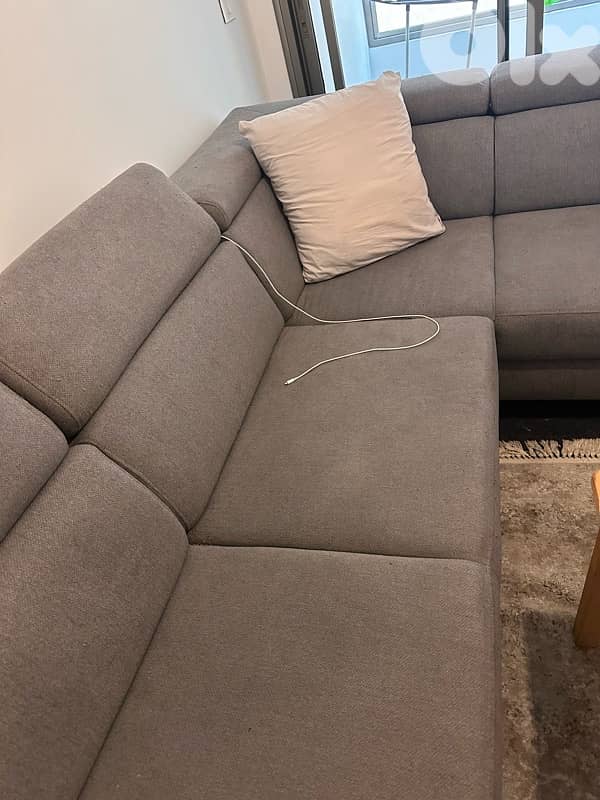 Corner sofa bed (double) with storage 4