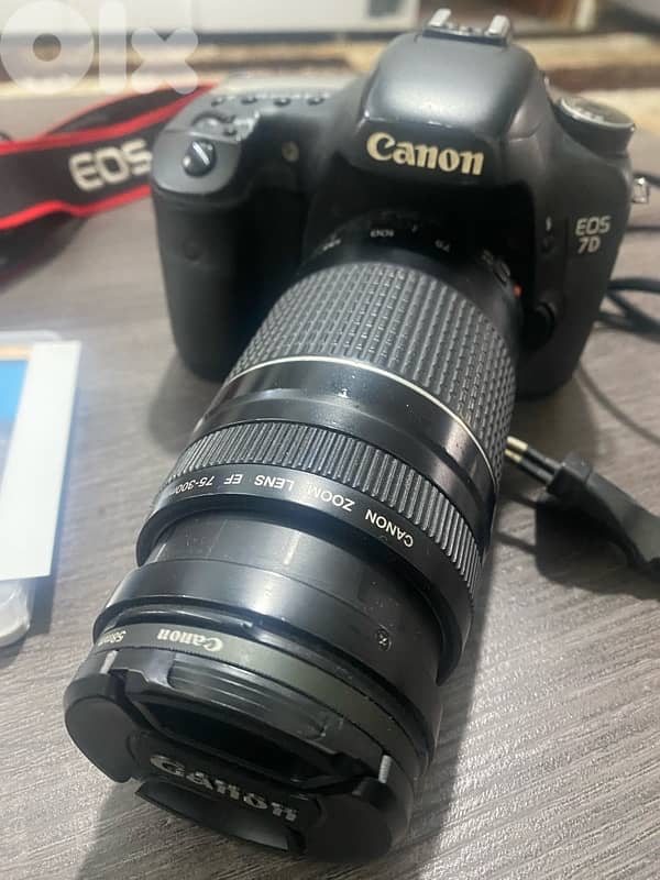 Canon 7d + lens 75-300 + printer + flash . . 3